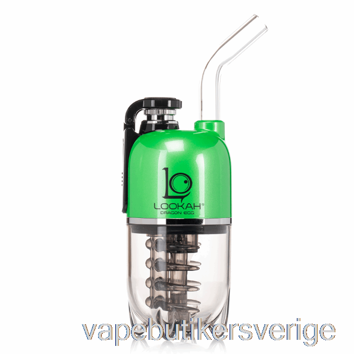 Vape Sverige Lookah Dragon ägg E-rig Vapor Kit Grön